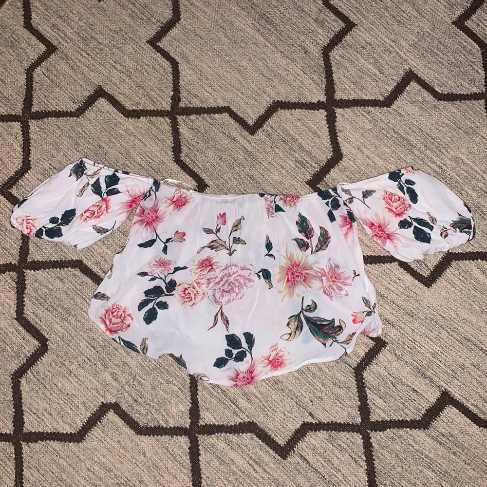 Kimchi Blue UO off the shoulder top